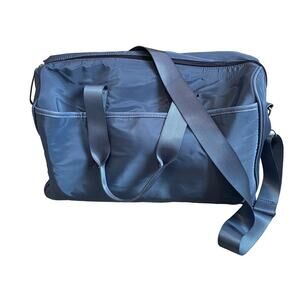 Madden Girl Nylon Duffle Bag Blue Overnight Bag 15x13 Travel